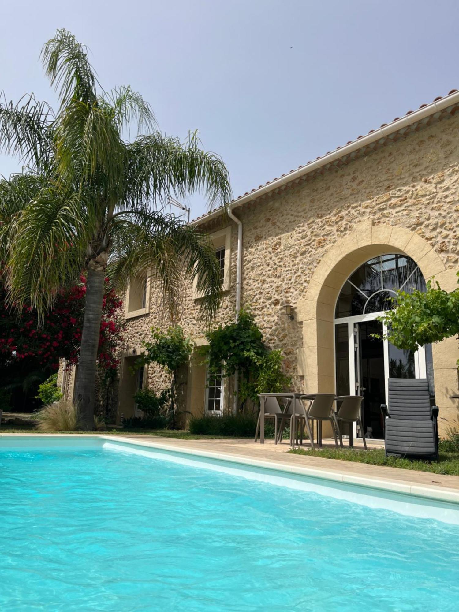 Chambres D'Hotes La Soulenque Luxury B & B Capestang Dış mekan fotoğraf